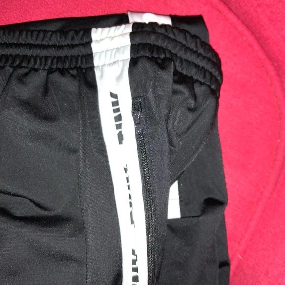 NWOT*** Victoria's Secret PINK Open Leg Snap Button Black Track Pant SIZE SMALL - Picture 4 of 7